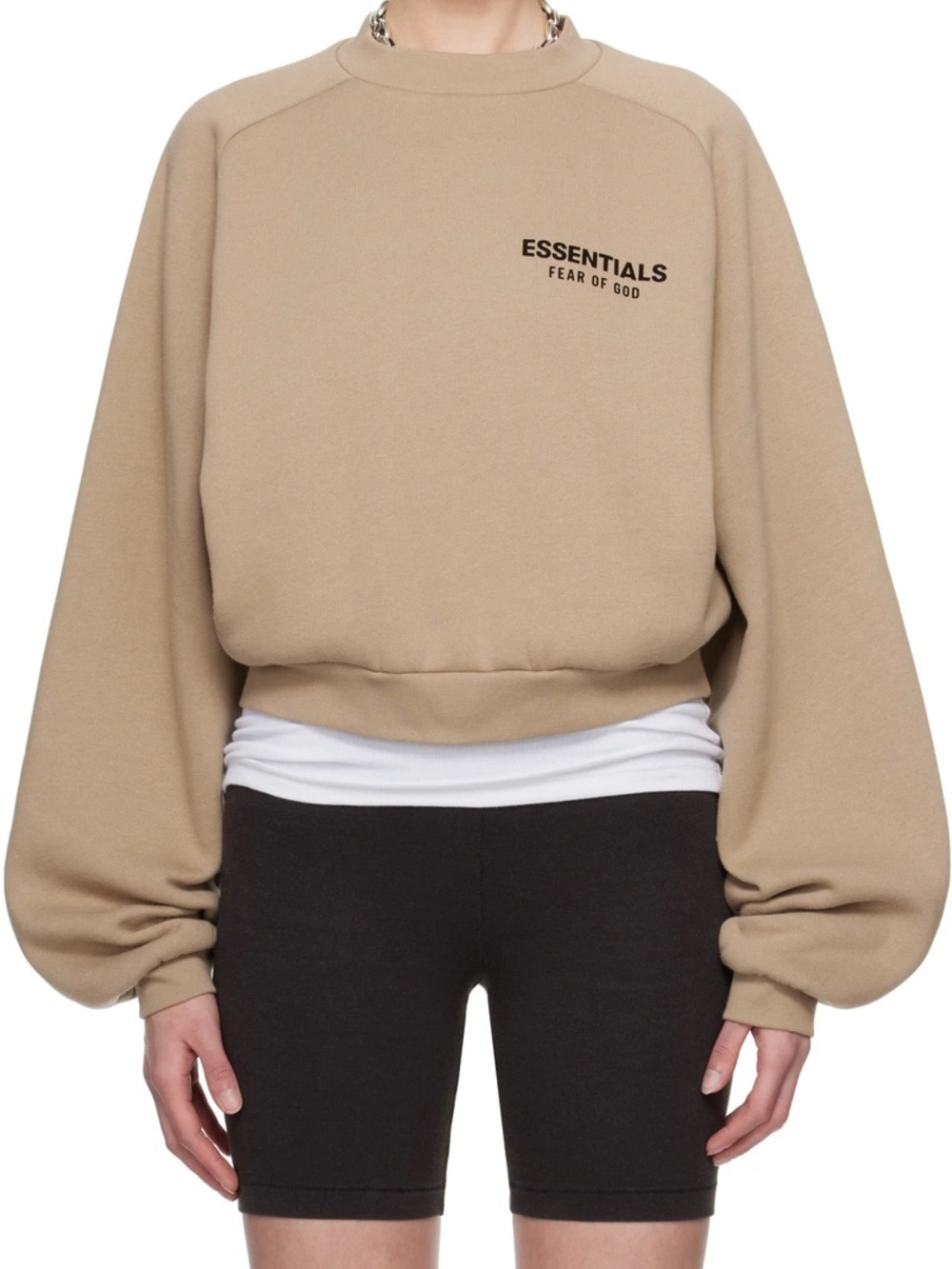 Fear of God Essentials Crew Neck Sweatshirt with Pockets